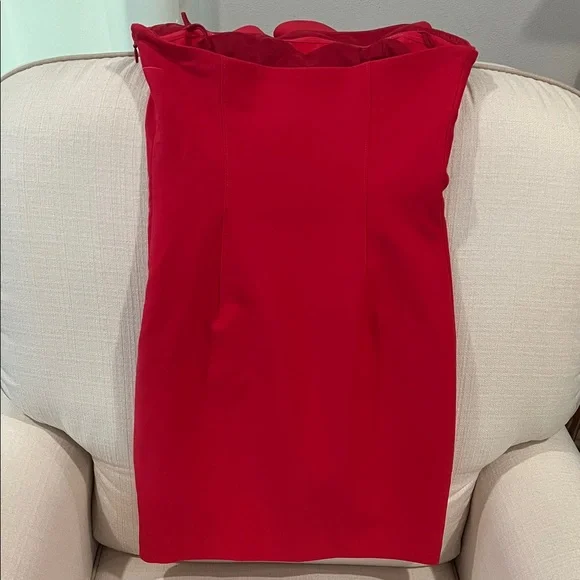 cinq a sept Hot Pink Strapless Bodycon Mini Dress - Picture 6 of 16